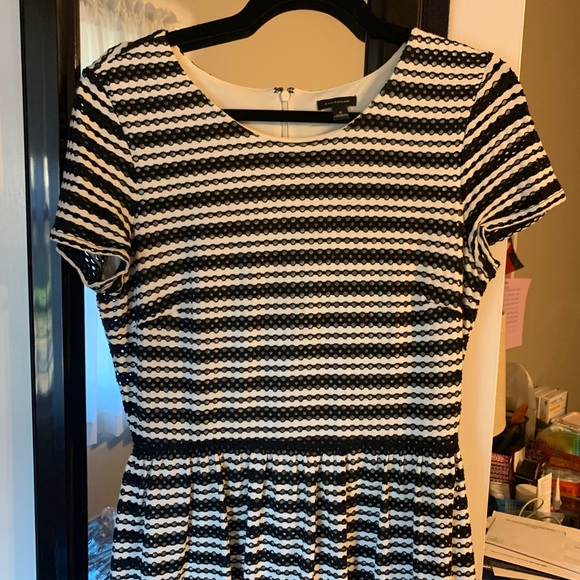 Ann Taylor white & black dress - Picture 3 of 7